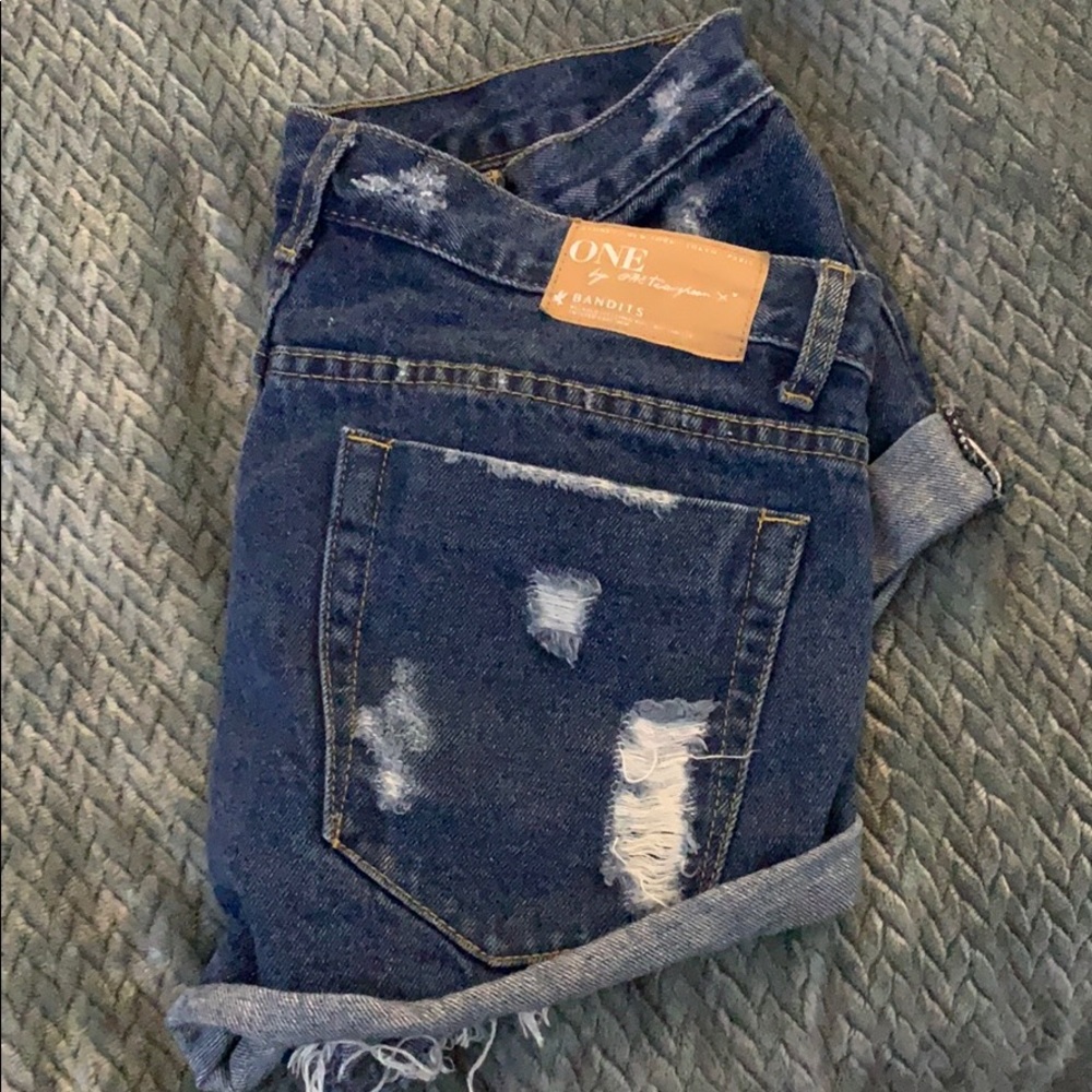 ONE by One Teaspoon denim shorts